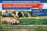 Обязательная вакцинация сельскохозяйственных животных